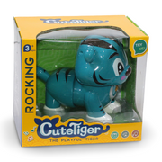 Electric Tiger "Cute Tiger" with (Light & Sound) – Turquoise
