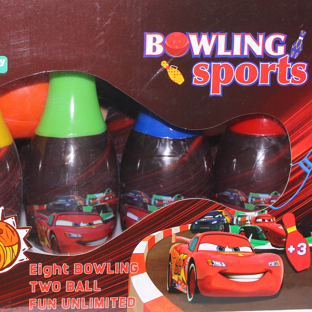 Cars Themed Bowling Set