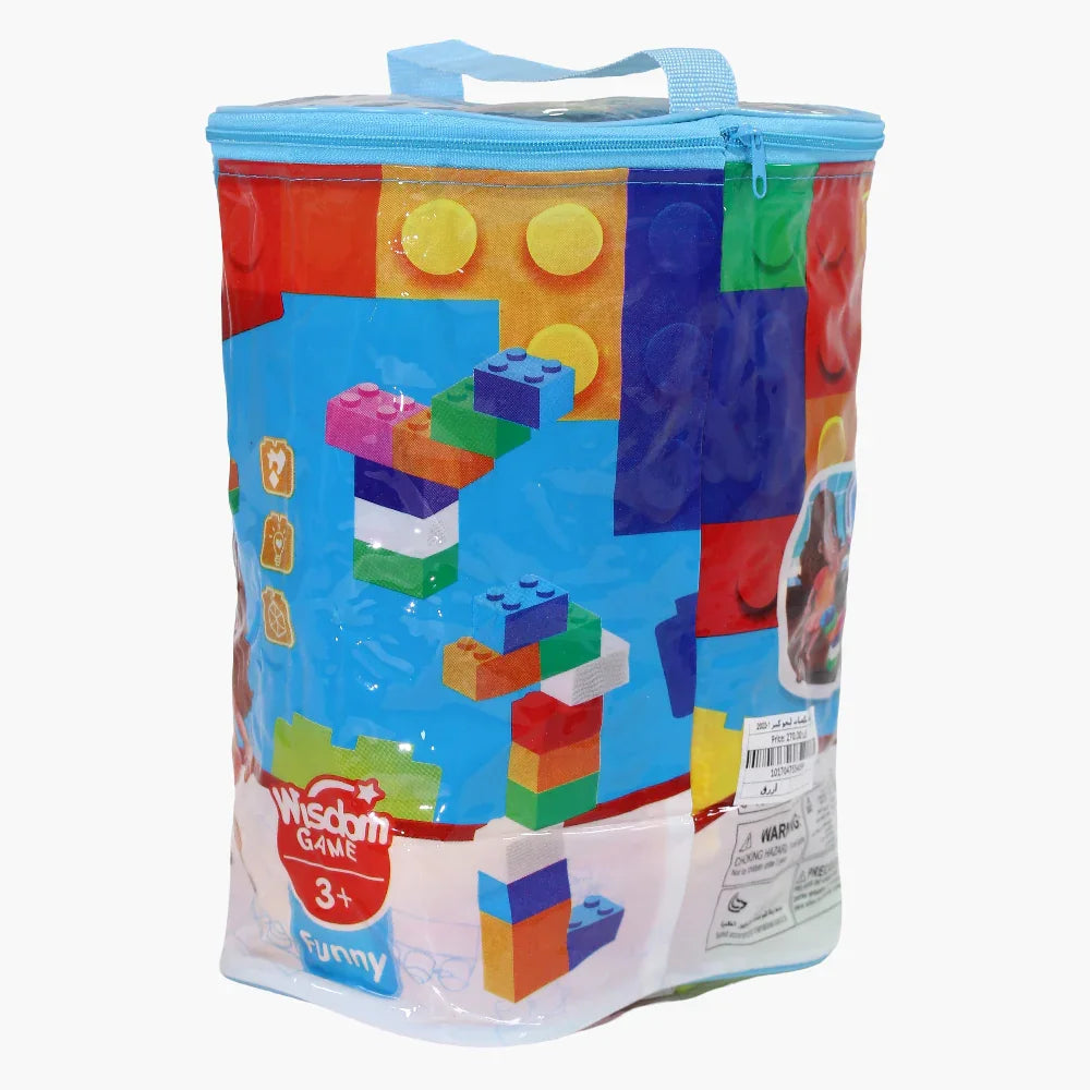 Large Building Blocks Case - Blue