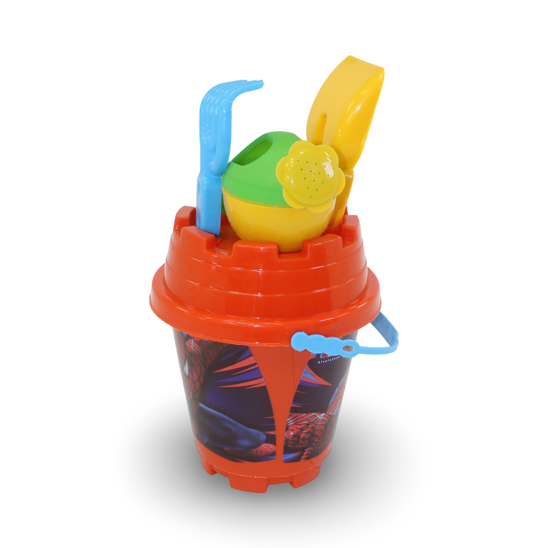 Spider-Man Sand Bucket Set – Orange