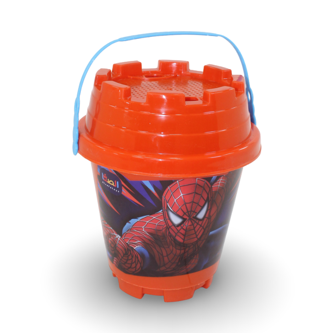Spider-Man Sand Bucket Set – Orange