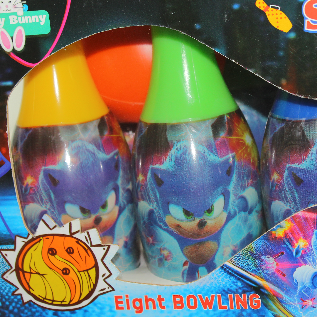 Sonic The Hedgehog Bowling Set