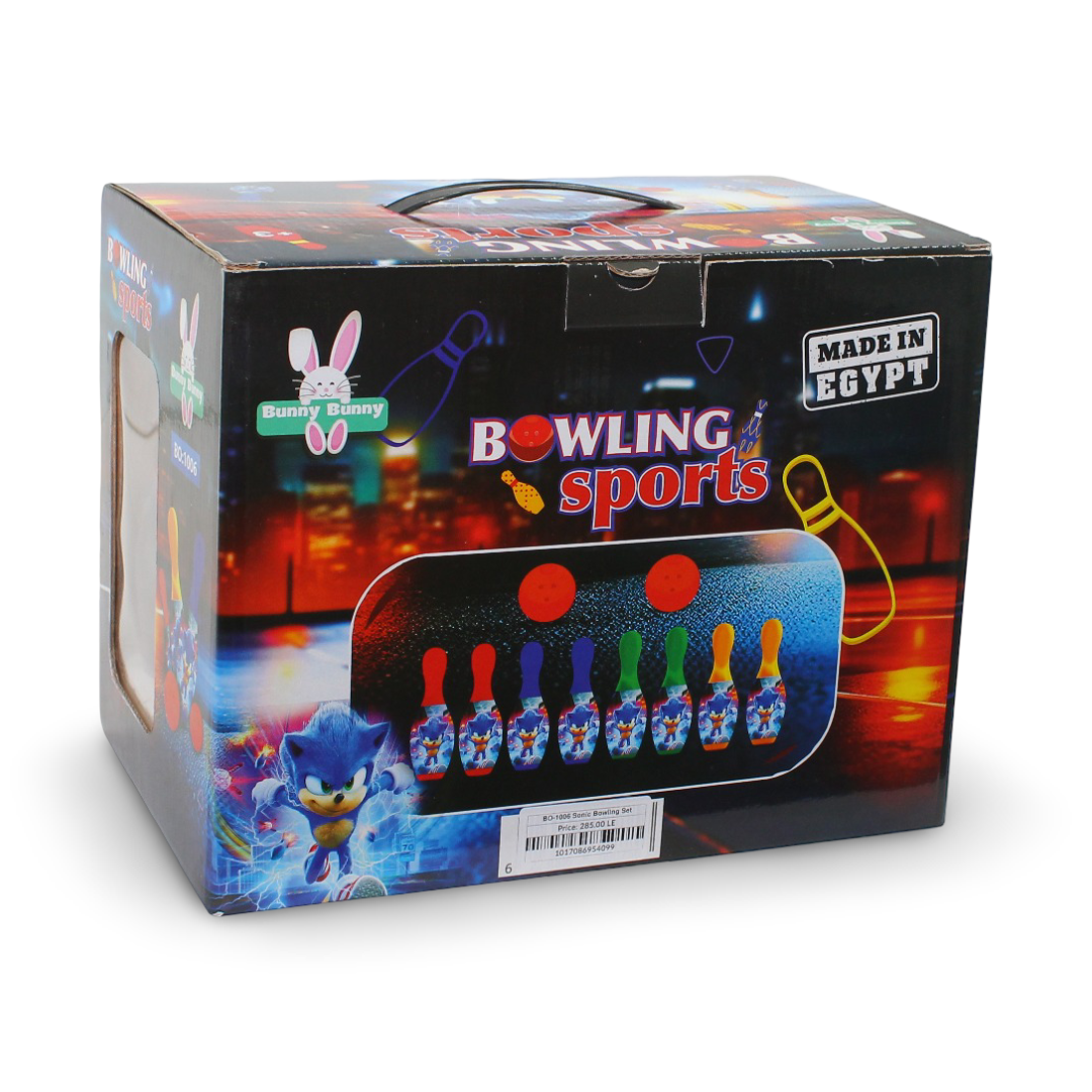 Sonic The Hedgehog Bowling Set
