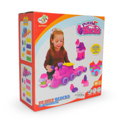 Smart Tree Puzzle Blocks Set – Pink