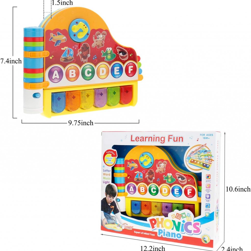 Phonics Piano for Early Learning