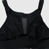 Black Sleeveless Swim Suit