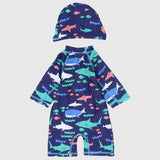 Under The Sea Overall Swimsuit
