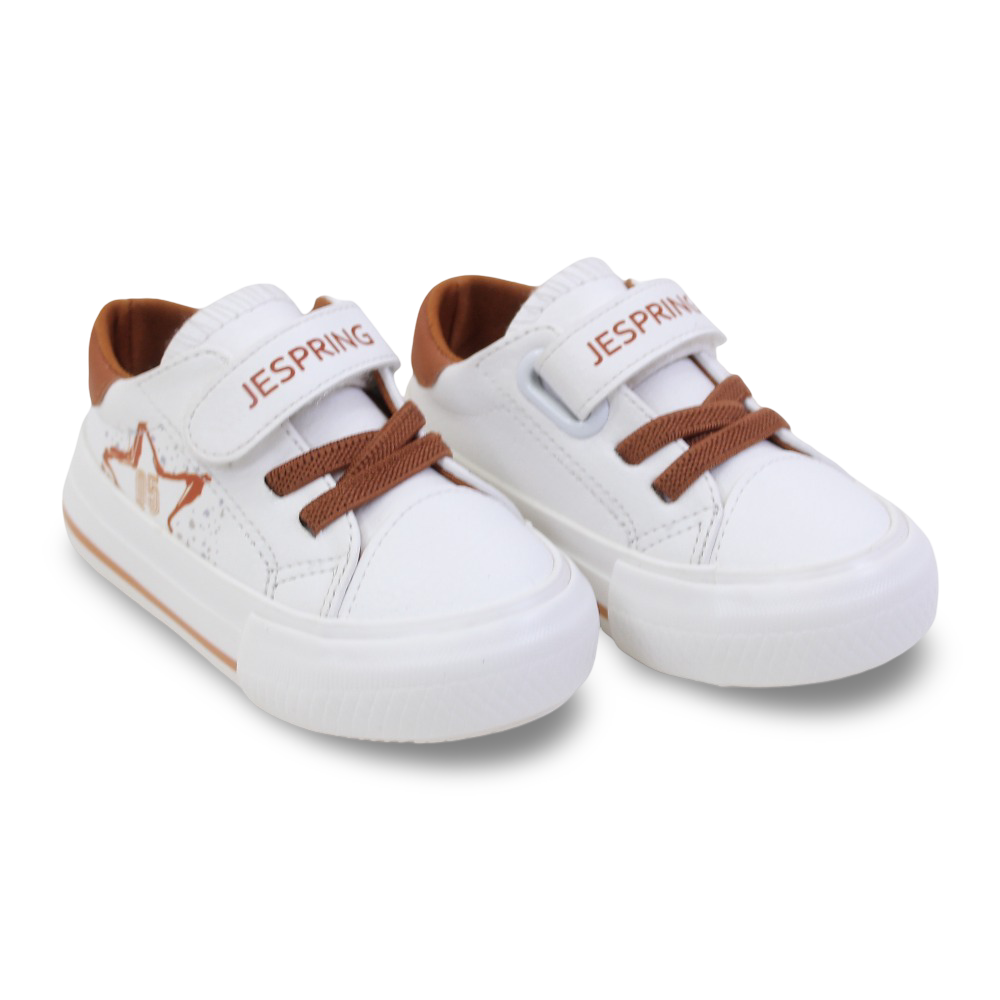 Unisex Baby Leather Sneakers - Havan & White