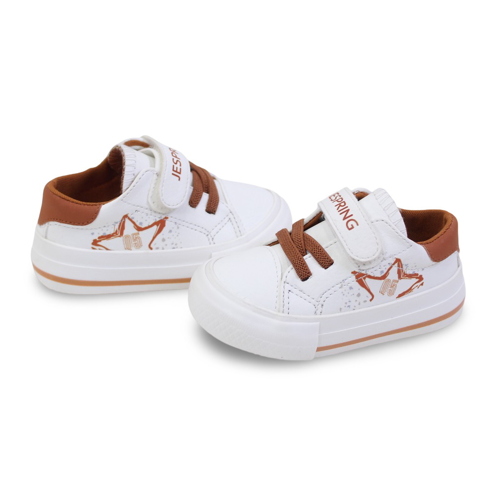 Unisex Baby Leather Sneakers - Havan & White