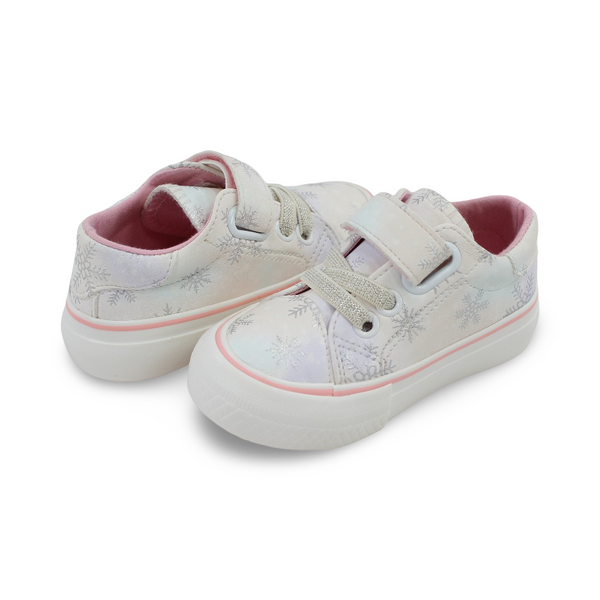 Baby Girls Leather Sneakers – Beige