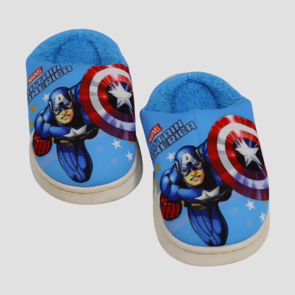 Captain America Soft Slippers - Clothing - Jespring