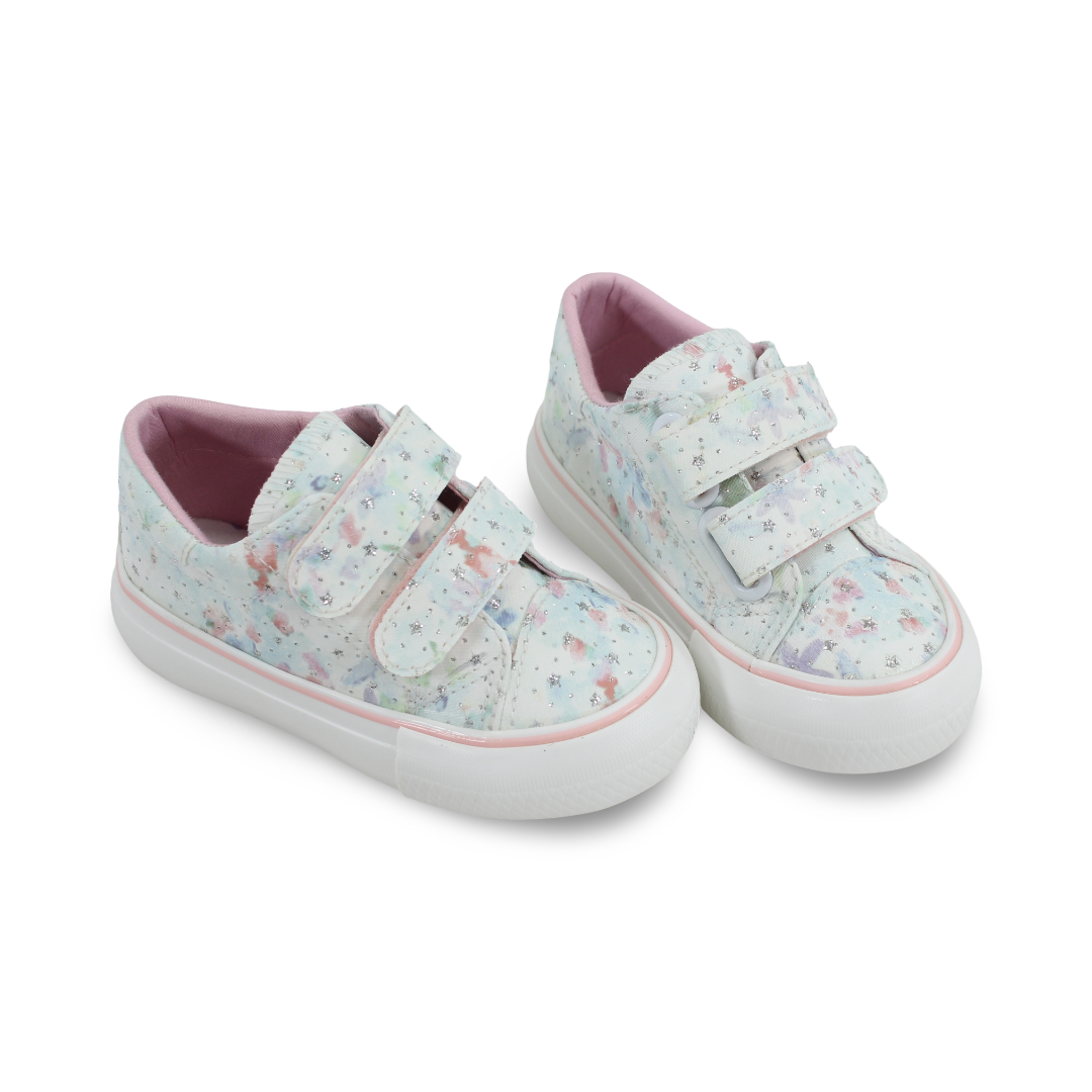 Baby Girls Leather Sneakers – White - Clothing - Jespring