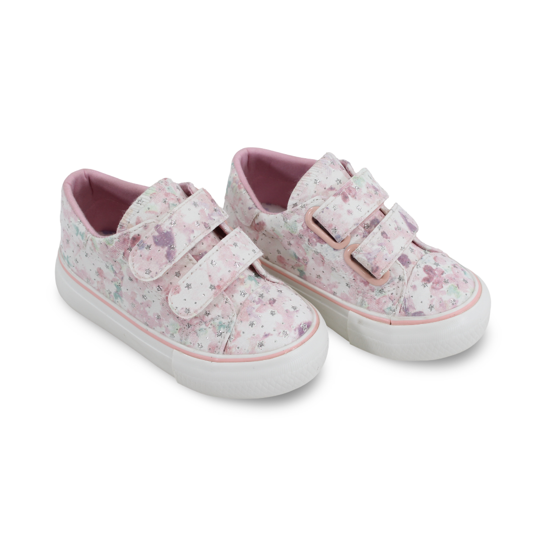 Baby Girls Leather Sneakers – Pink - Clothing - Jespring