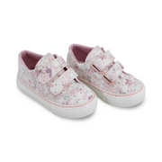 Baby Girls Leather Sneakers – Pink