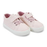 Girls Leather Sneakers – Pink