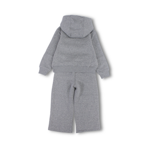 Boys Cotton Hooded Pajama – Grey