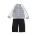 Boys Cotton Pajama – Grey with "1998" Print