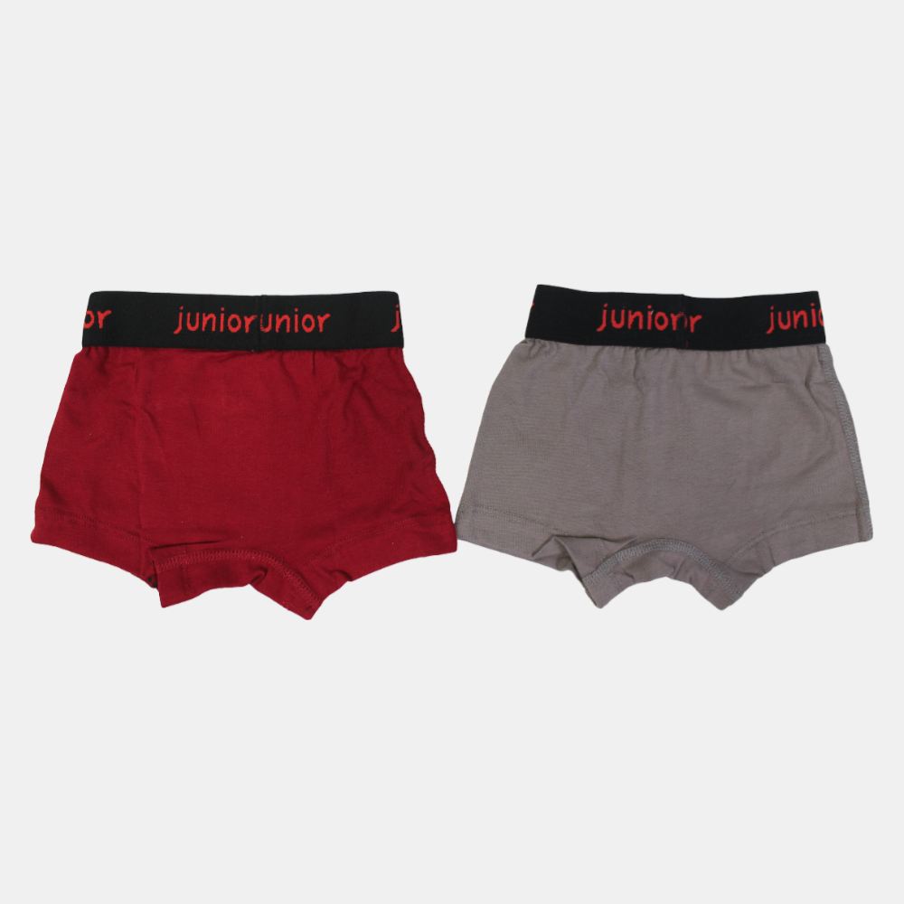 Boys Cotton Boxer Shorts - Cars Print (Pack of 2)