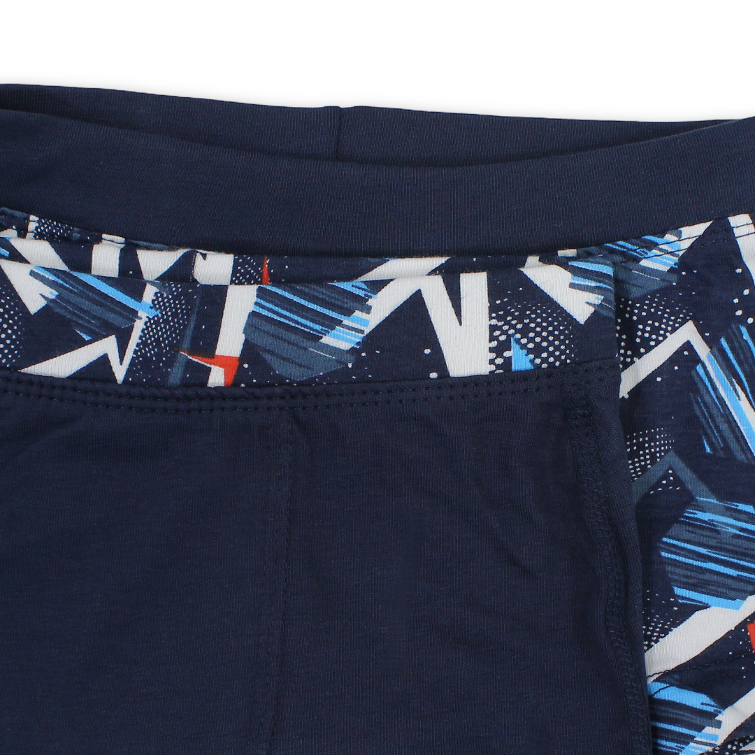 Boys Cotton Boxer Shorts – Pack Of 2