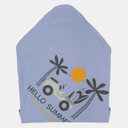 Let's Go Surfing Baby Blanket