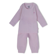 Baby Girls Cotton Thermal Set – Pink