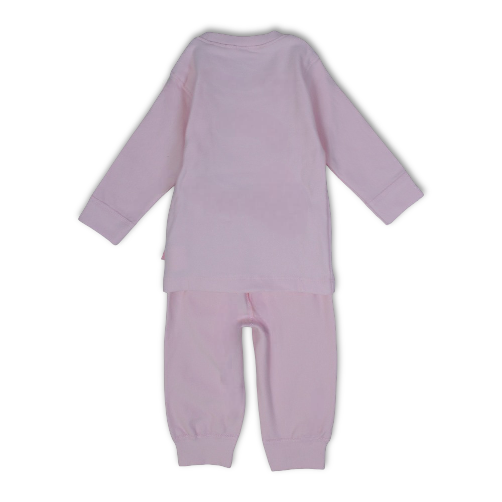 Baby Girls Cotton Thermal Set – Pink