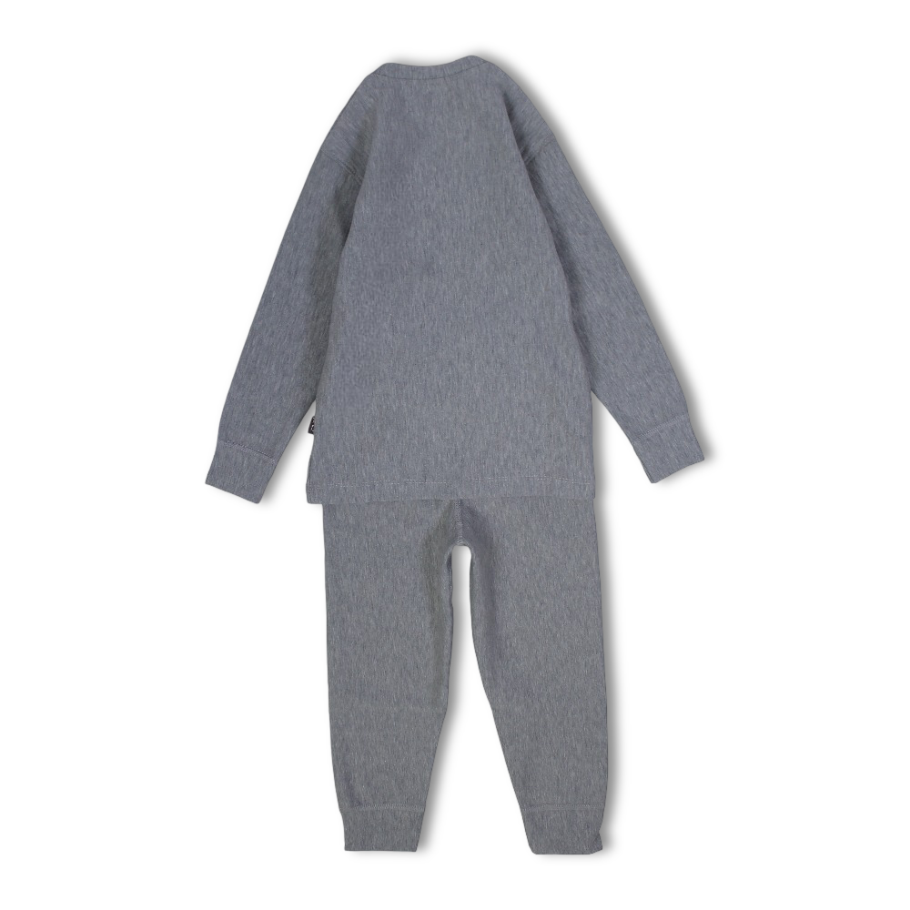 Unisex Cotton Thermal Set – Grey
