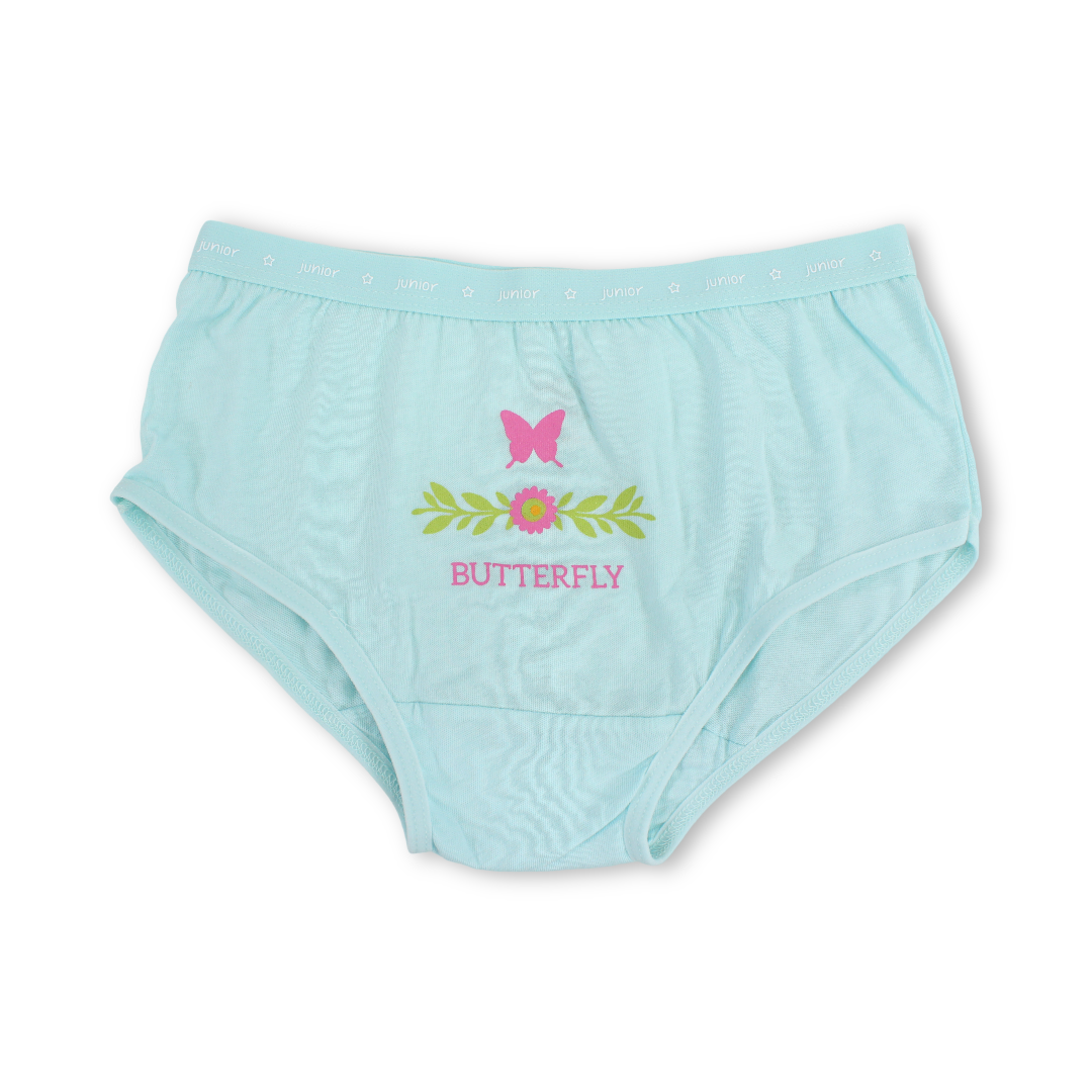 Girls Cotton Pantie – "Butterfly" Print