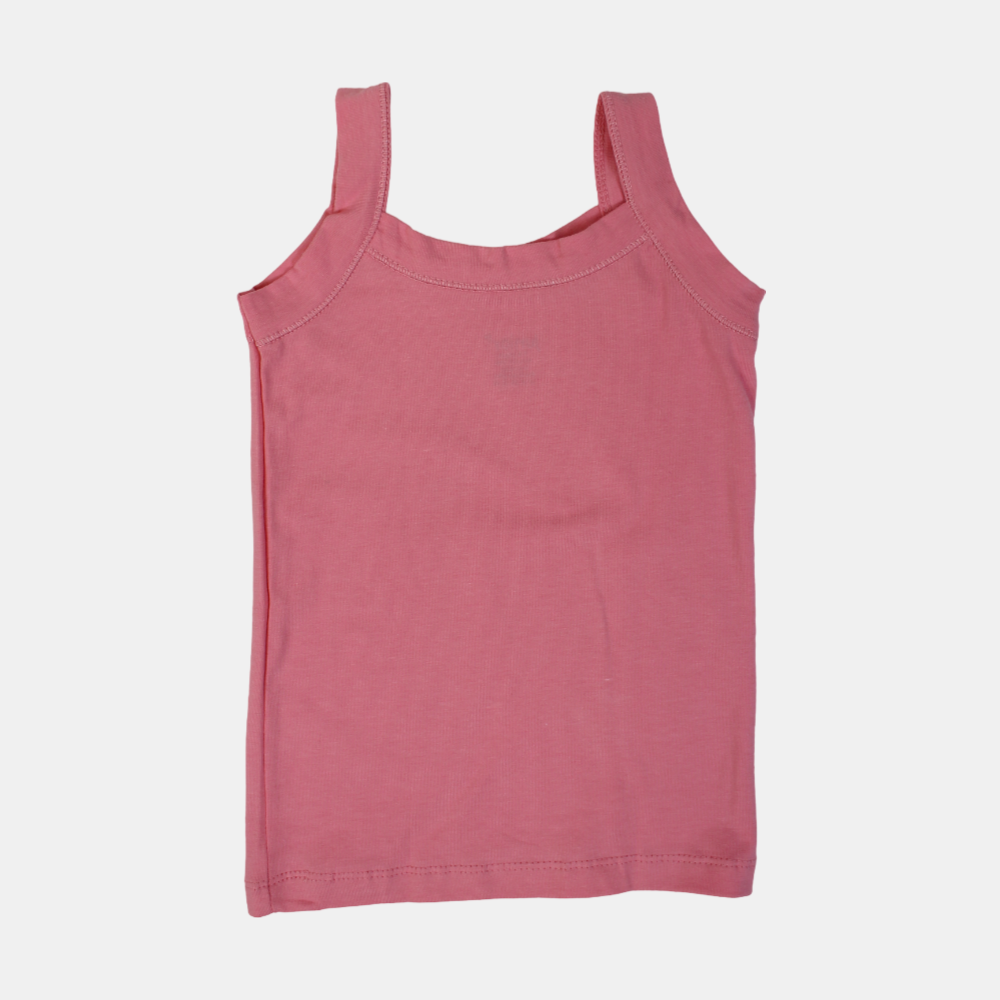 Girls' Cotton Sleeveless Undershirt