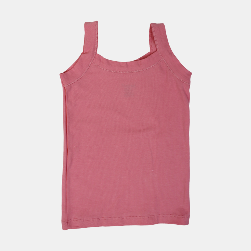 Girls Cotton Sleeveless Undershirt