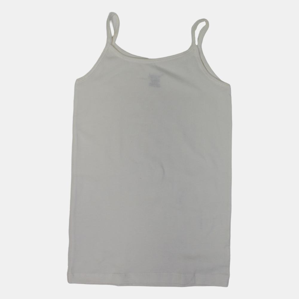 Girls' Cotton Sleeveless Undershirt