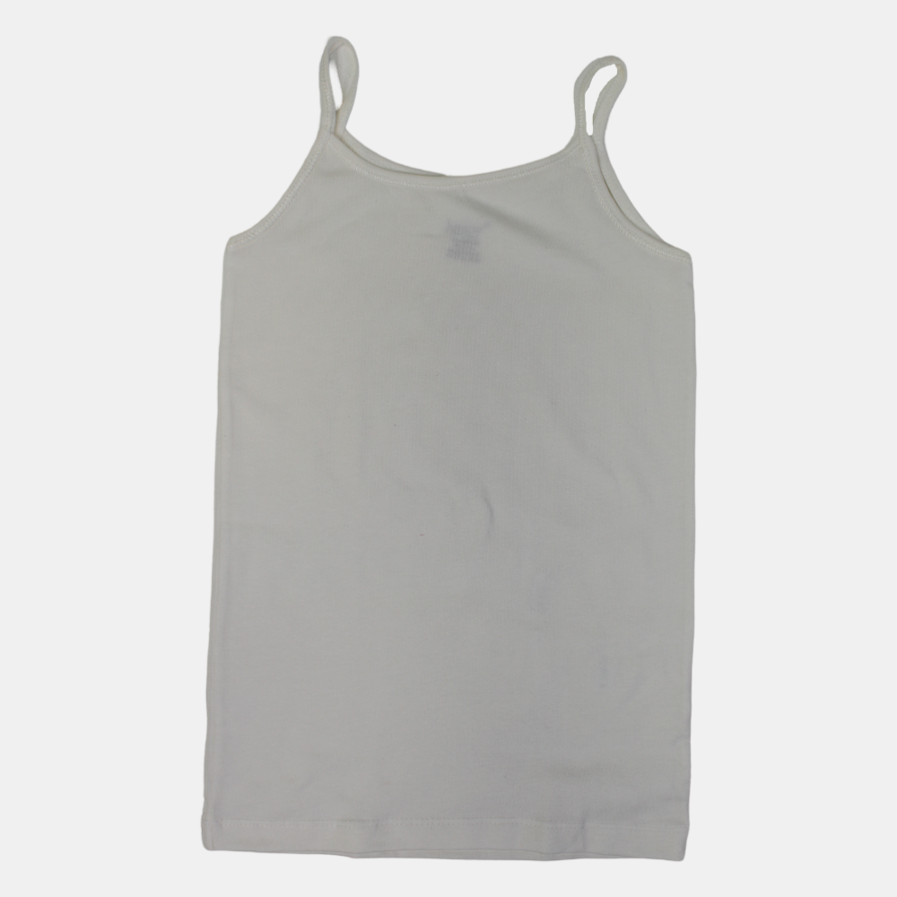 Girls Cotton Sleeveless Undershirt