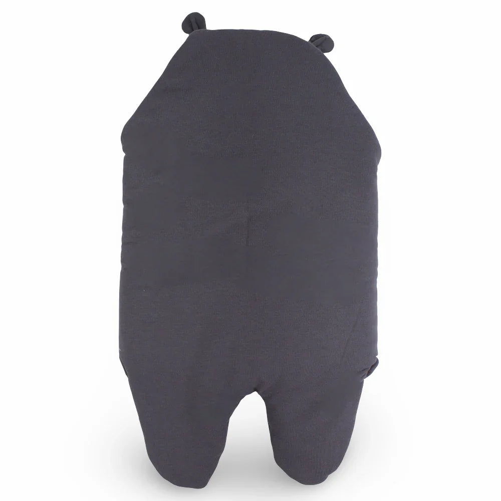 Baby Boys Cotton Swaddle – Grey with “Cool and Wild“ Design