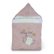 Baby Girls Baby Sleeping Bag – Pink with "Sleepy Girl" Design