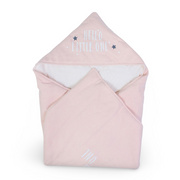 Cotton Baby Blanket – Pink with Elephant Design