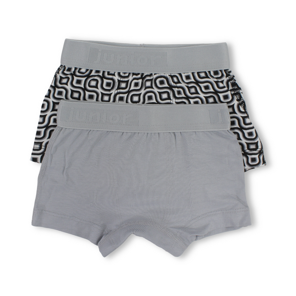 Boys Cotton Boxer Shorts (Pack Of 2)