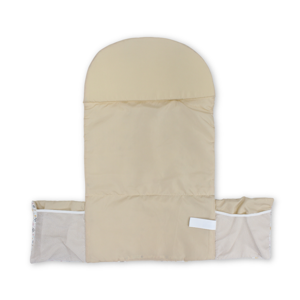 Cotton Mattress Baby – Off-White with Christmas Print