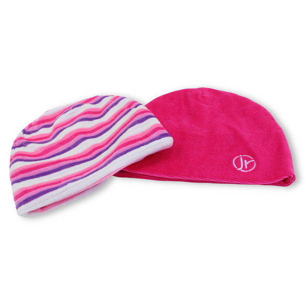 Baby Girls Velvet Beanie (Pack Of 2)