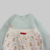 Sleepy Rabbits Long-Sleeved Pajama