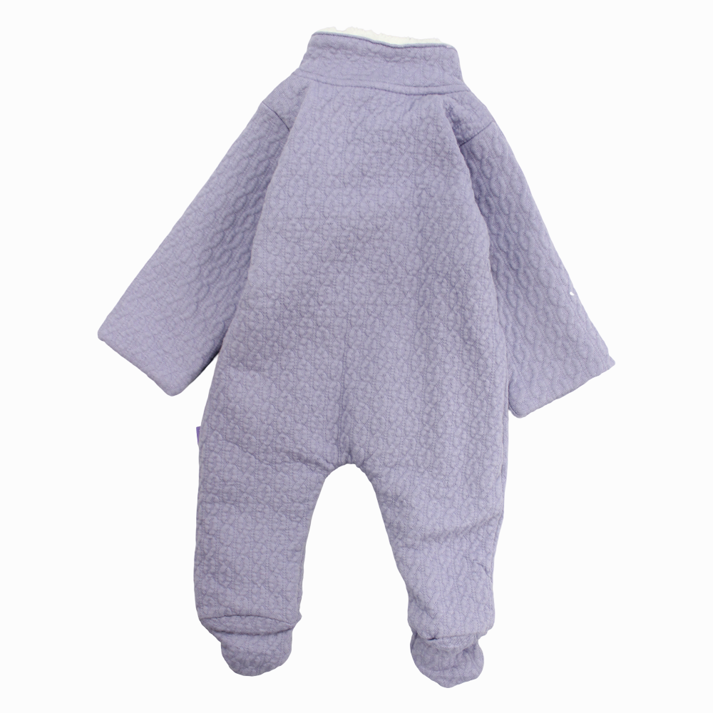 Baby Girls Baby Footie - Purple