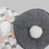 Sleepy Cats Beret (Pack Of 2)