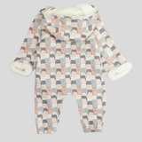 Sleepy Cats Long-Sleeved Hooded Overall