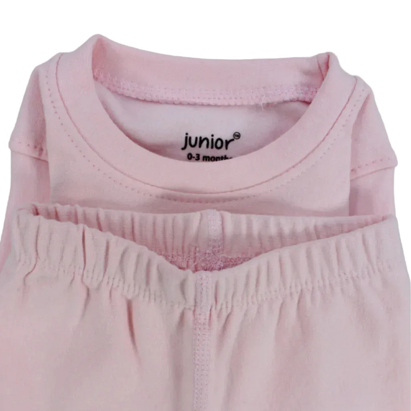 Baby Girls Cotton Thermal Set – Pink