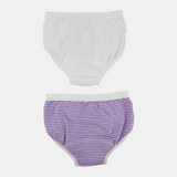 Girls' Cotton Panties (Pack of 2)