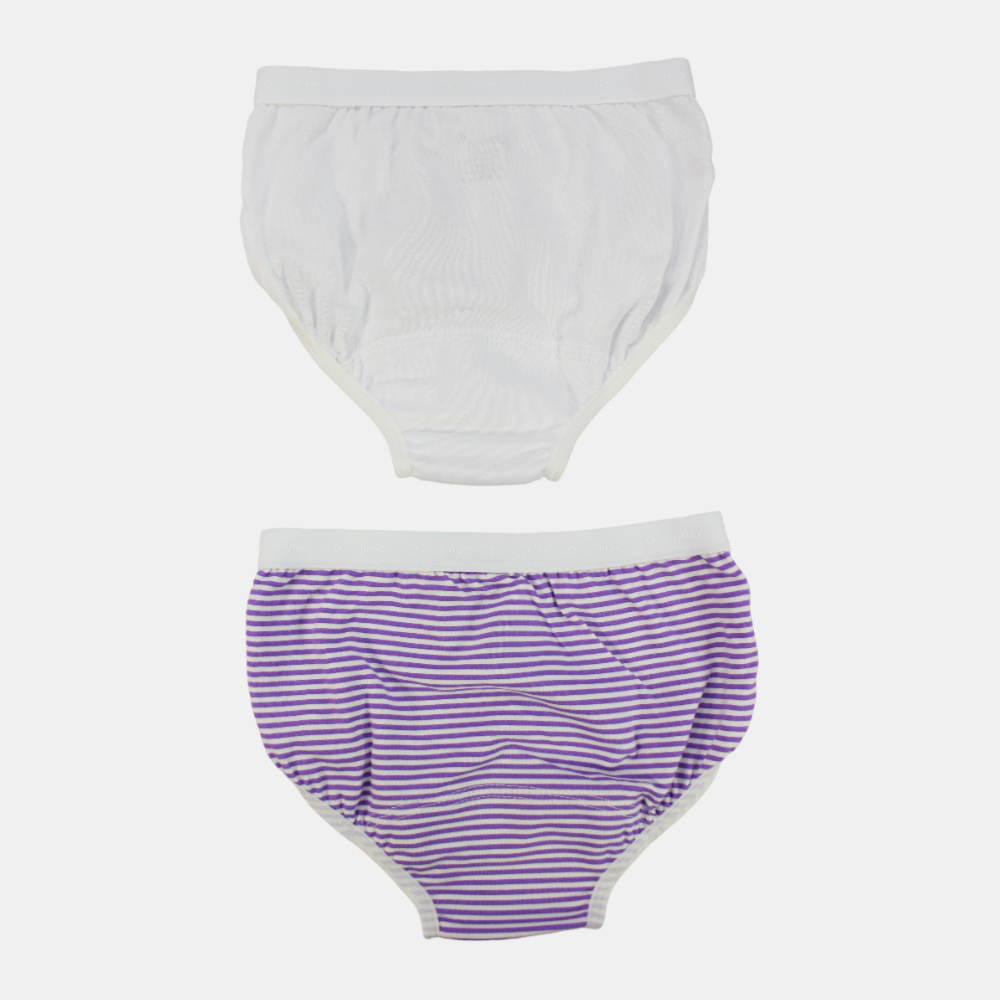 Girls Cotton Panties (Pack of 2)