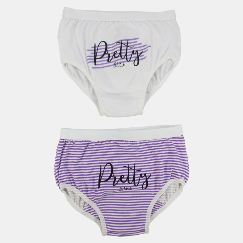 Pack of 2 - Girls Cotton Panties - Clothing - Junior
