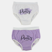 Girls Cotton Panties (Pack of 2)