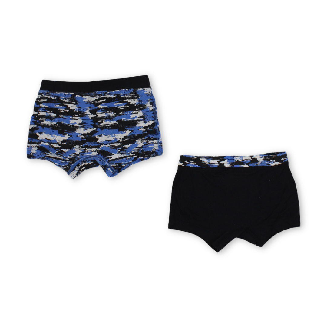 Boys Cotton Boxer Shorts – Pack of 2
