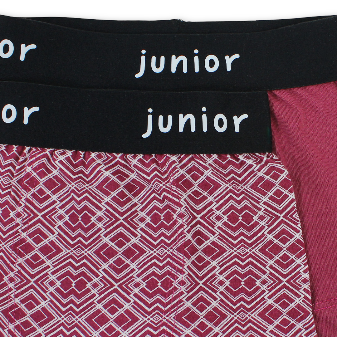 Boys Cotton Boxer Shorts – Pack Of 2