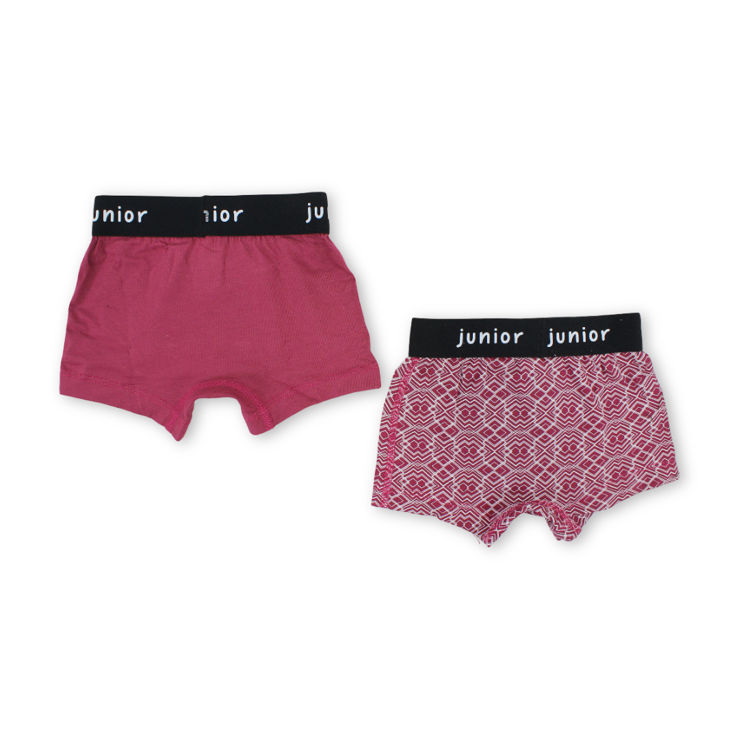 Boys Cotton Boxer Shorts – Pack Of 2